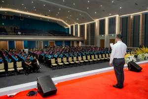 ร่วมพิธีการฝึกซ้อมใหญ่พิธีพระราชทานปริญญาบัตร ประจำปี พ.ศ. 2569